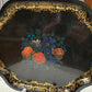 Floral Toleware English Tray