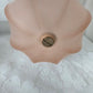 Pink Frosted Glass Umbrella Decor