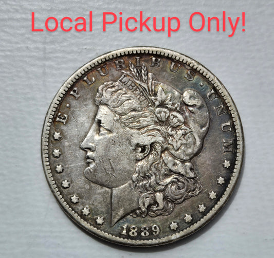 1889-CC Morgan Silver Dollar - Local Pickup Only