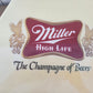 Miller High Life Lighted Wall Clock
