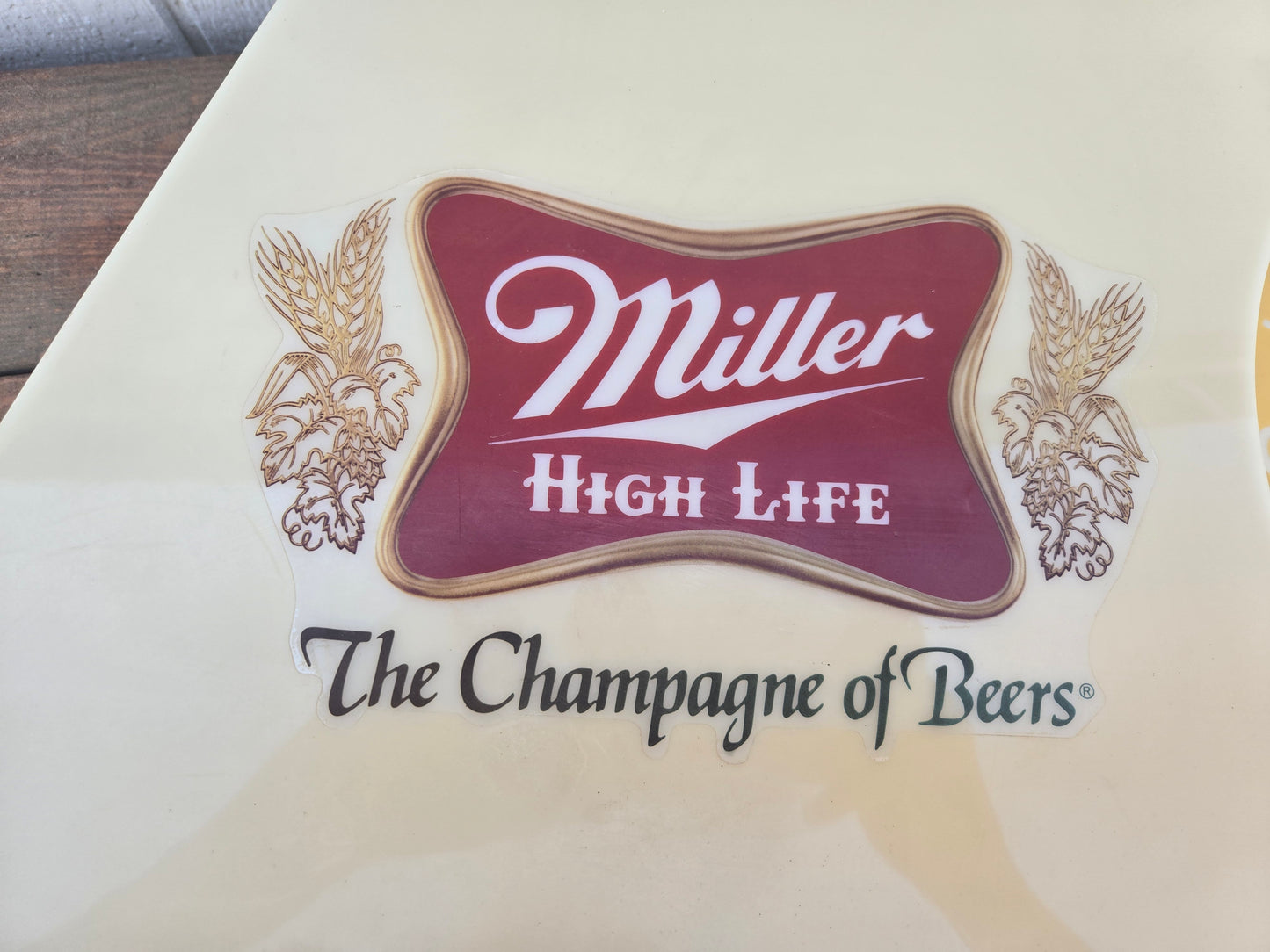 Miller High Life Lighted Wall Clock
