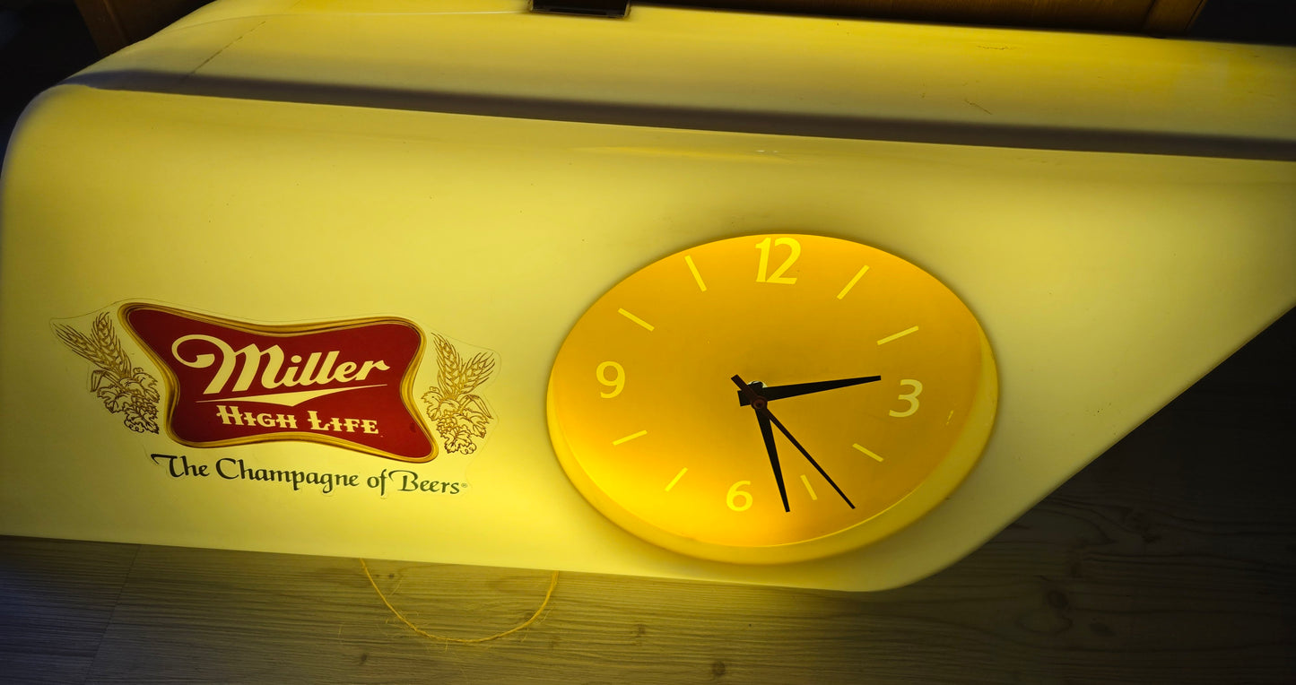 Miller High Life Lighted Wall Clock