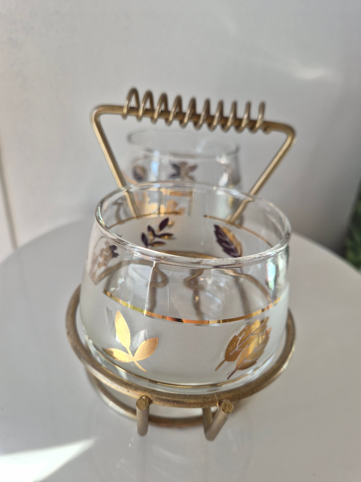 MCM Leaf Sugar and Creamer Set