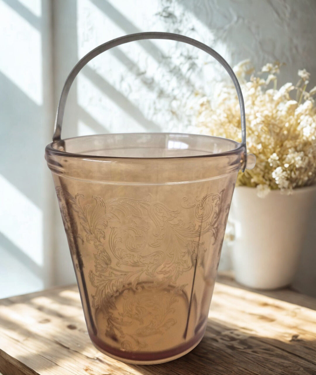 Fostoria Amber Ice Bucket