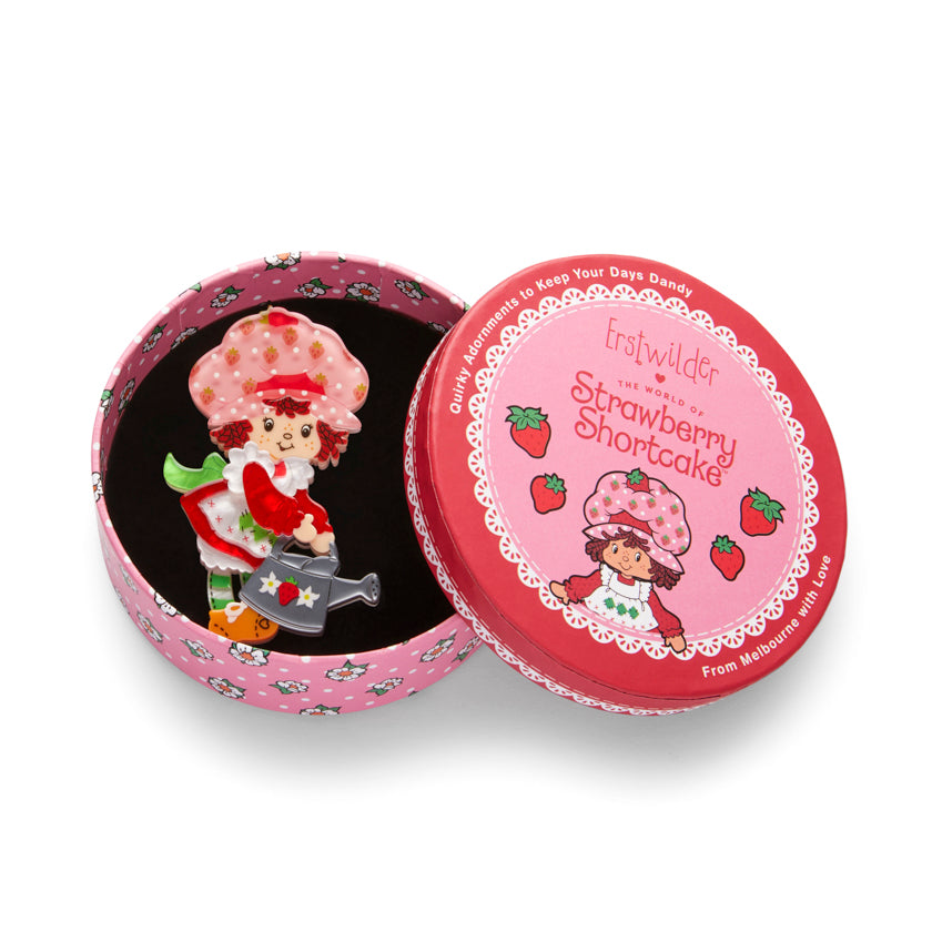 Erstwilder Strawberry Gardening Brooch