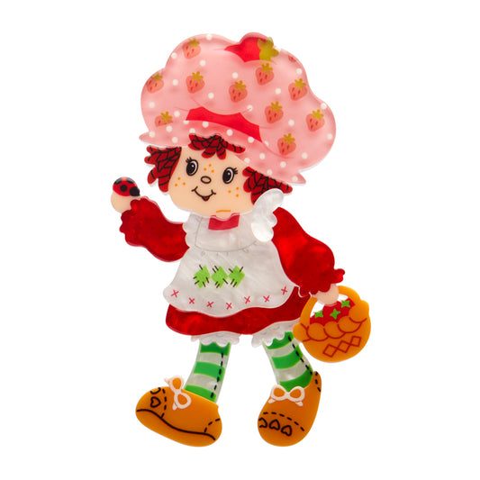 Erstwilder Strawberry Strolling Brooch