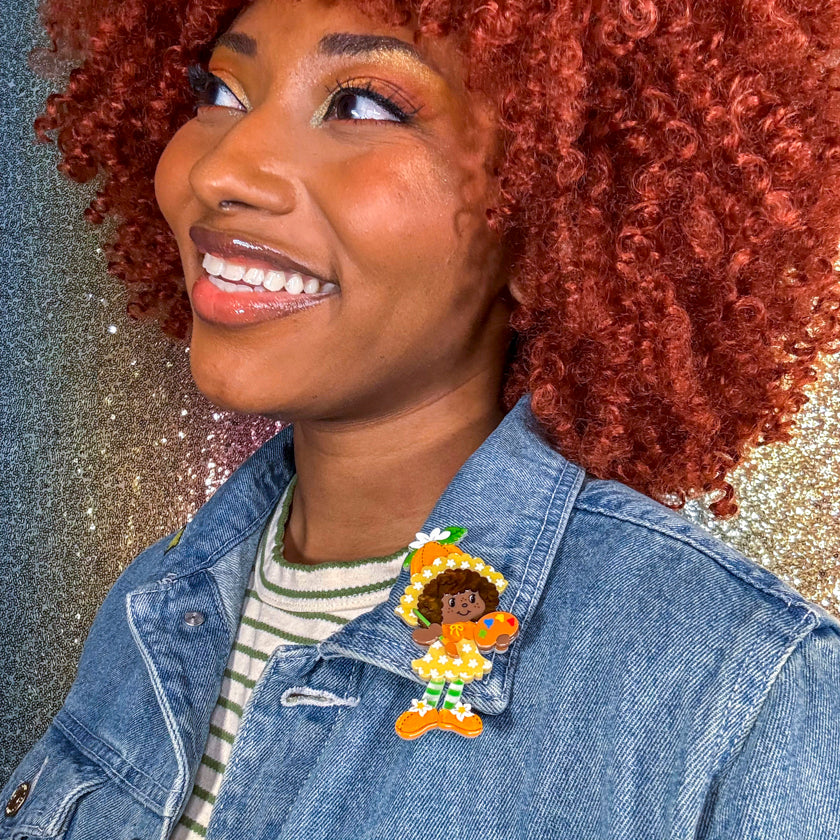 Erstwilder Orange Blossom Brooch