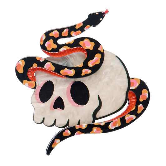 Erstwilder Macabre Memento Brooch