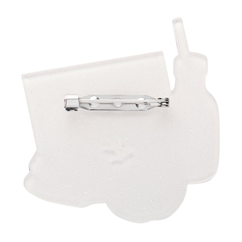 Erstwilder Midnight Snack Station Brooch