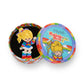 Erstwilder Rainbow Brite Says Hello Brooch