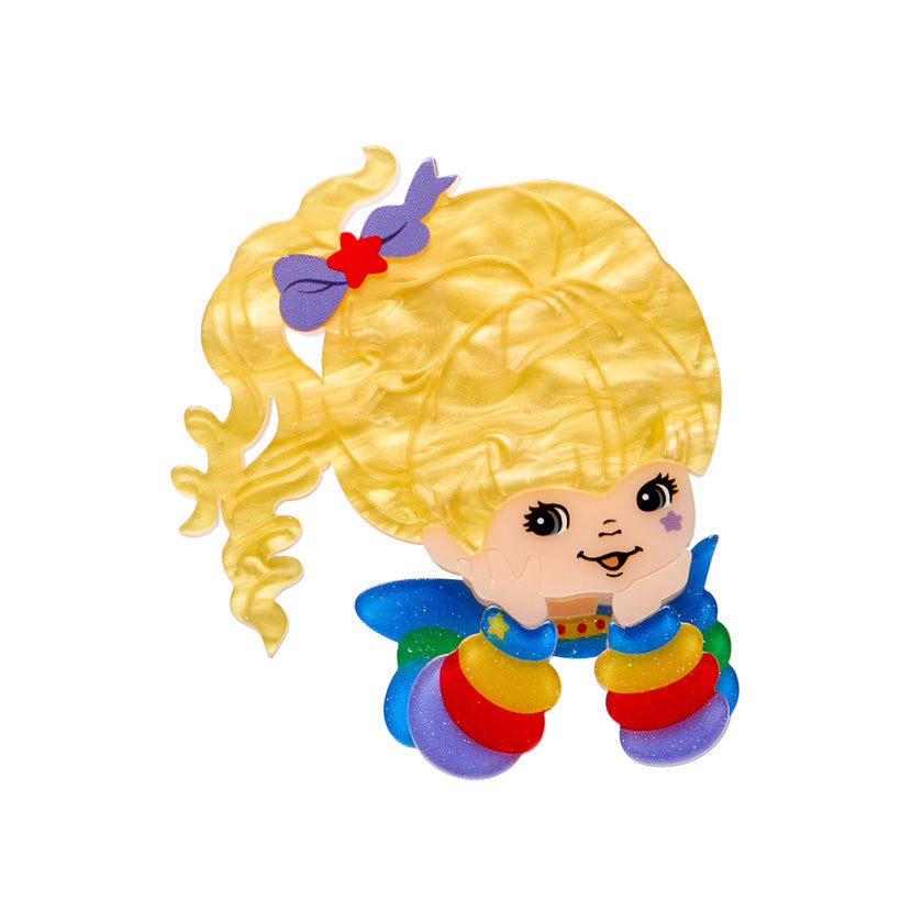 Erstwilder Rainbow Brite Brooch