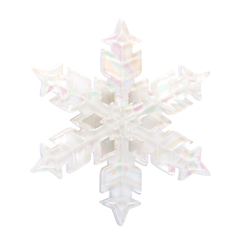 Erstwilder Snowflake Simplified Mini Brooch