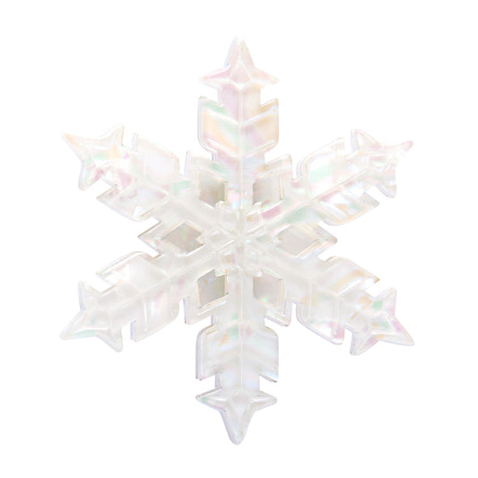 Erstwilder Snowflake Simplified Mini Brooch