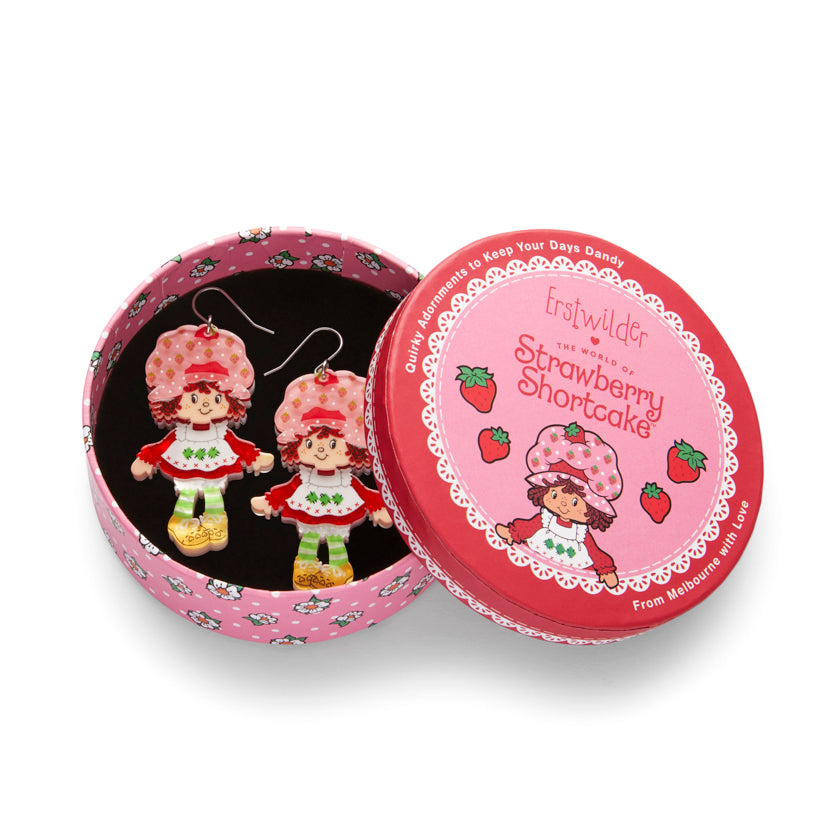 Erstwilder Sweet Strawberry Shortcake Drop Earrings