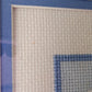Framed Cross-Stitch Hot Air Balloons