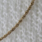 *SOLD* 14K Twisted Gold Chain