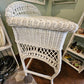 Vintage Wicker Desk/Vanity