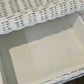 Vintage Wicker Desk/Vanity