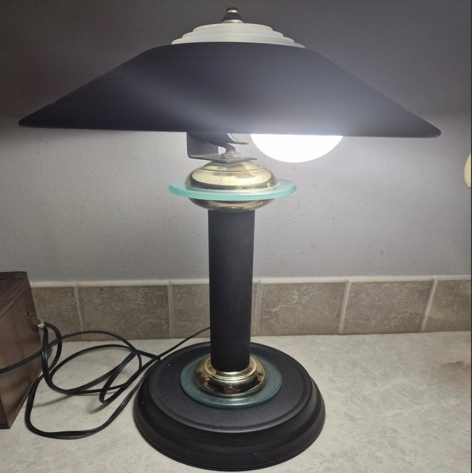 Atomic Metal Touch Table Lamp