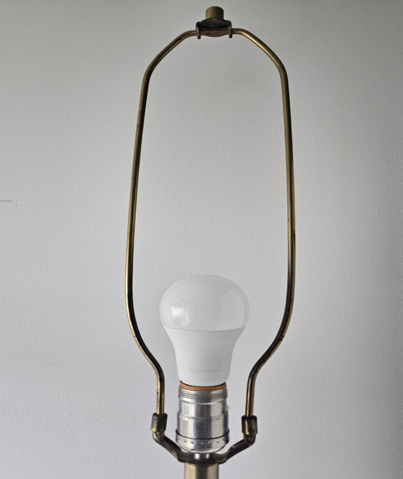 Mid Century Metal Teardrop Lamp