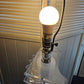 Vintage Helix Clear Lucite Table Lamp