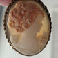 Cameo Brooch 12K Gold-Filled