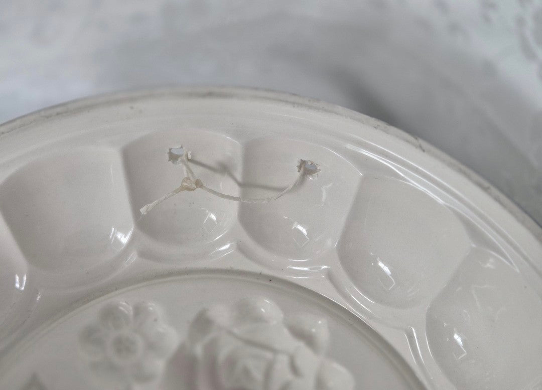 Ceramic Floral Wall Hanging