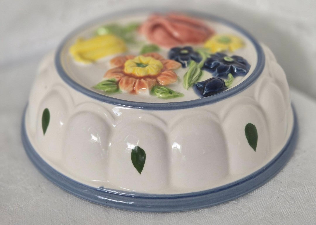 Ceramic Floral Wall Hanging