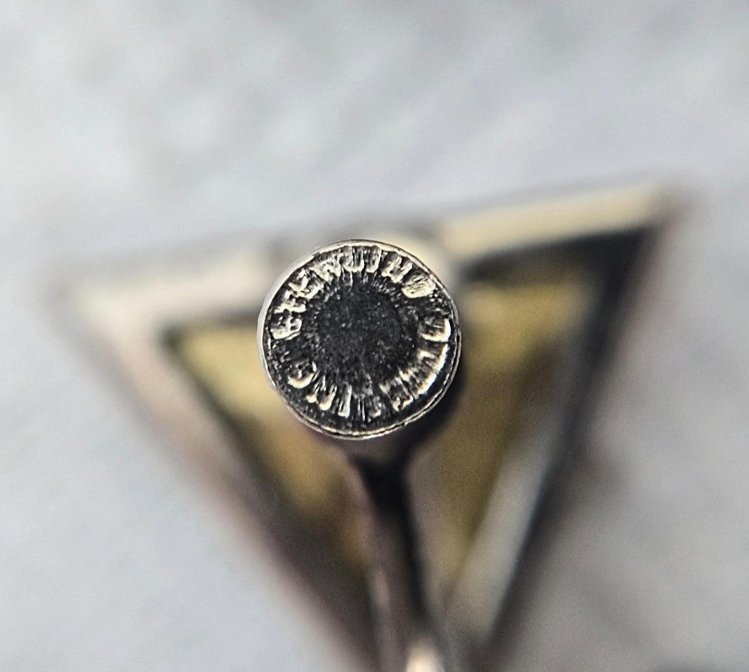 Art Deco Czech Sterling Necklace & Earring Set