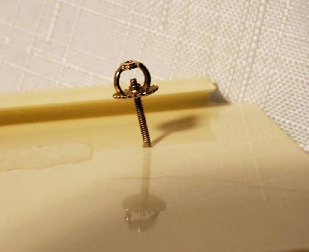 14K Gold Diamond Accent Pinwheel Earrings - Local Pickup Only