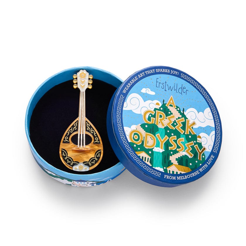 Erstwilder Play Bouzouki Brooch