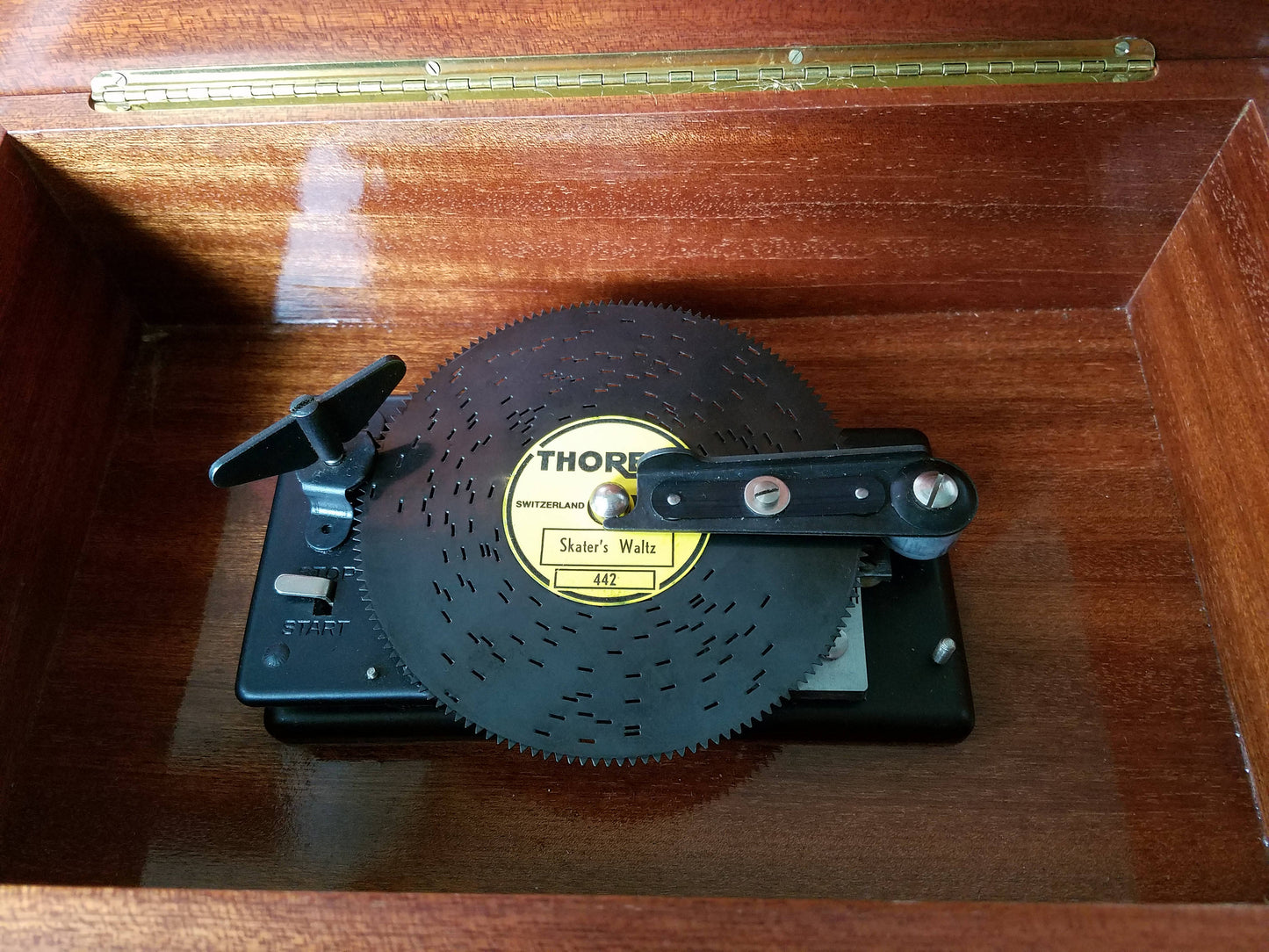Sorrento Thorens Italian Handmade Inlaid Wood Music Disc Player