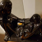 Vintage Haeger Mother and Child Ceramic Sculpture