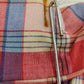 Vintage Evercare Plaid Clothespin Bag