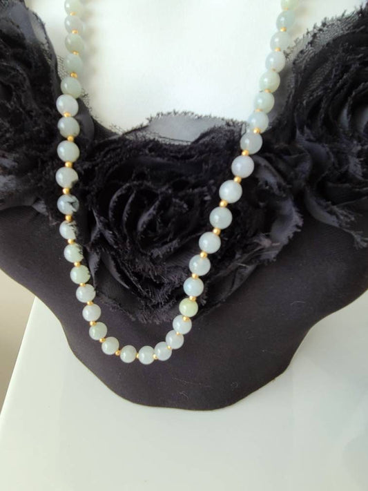 Lovely Vintage Jadeite Necklace