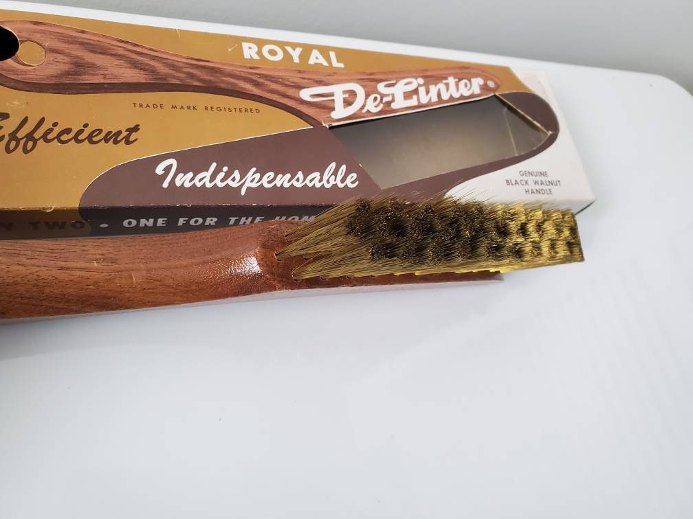 Vintage Royal De-Linter Brush