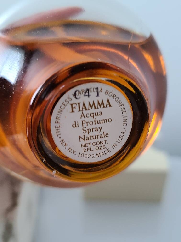 Rare BORGHESE Fiamma Natural Spray
