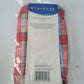 Vintage Evercare Plaid Clothespin Bag