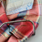 Vintage Evercare Plaid Clothespin Bag