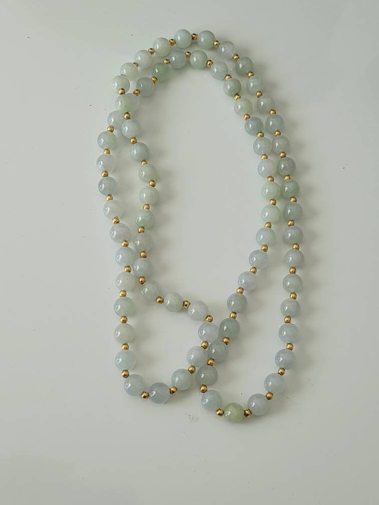 Lovely Vintage Jadeite Necklace