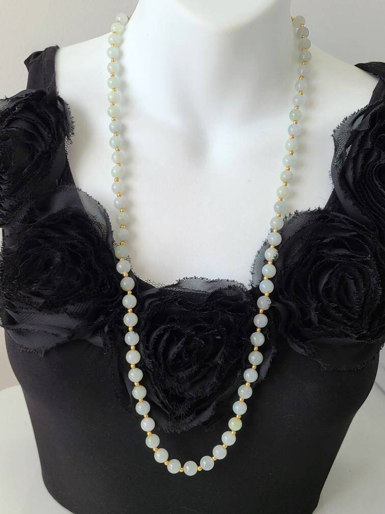 Lovely Vintage Jadeite Necklace