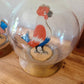 Vintage Glass Bubble Chicken Banks