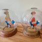Vintage Glass Bubble Chicken Banks