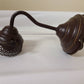 Vintage Ornate Brown Wall Sconce