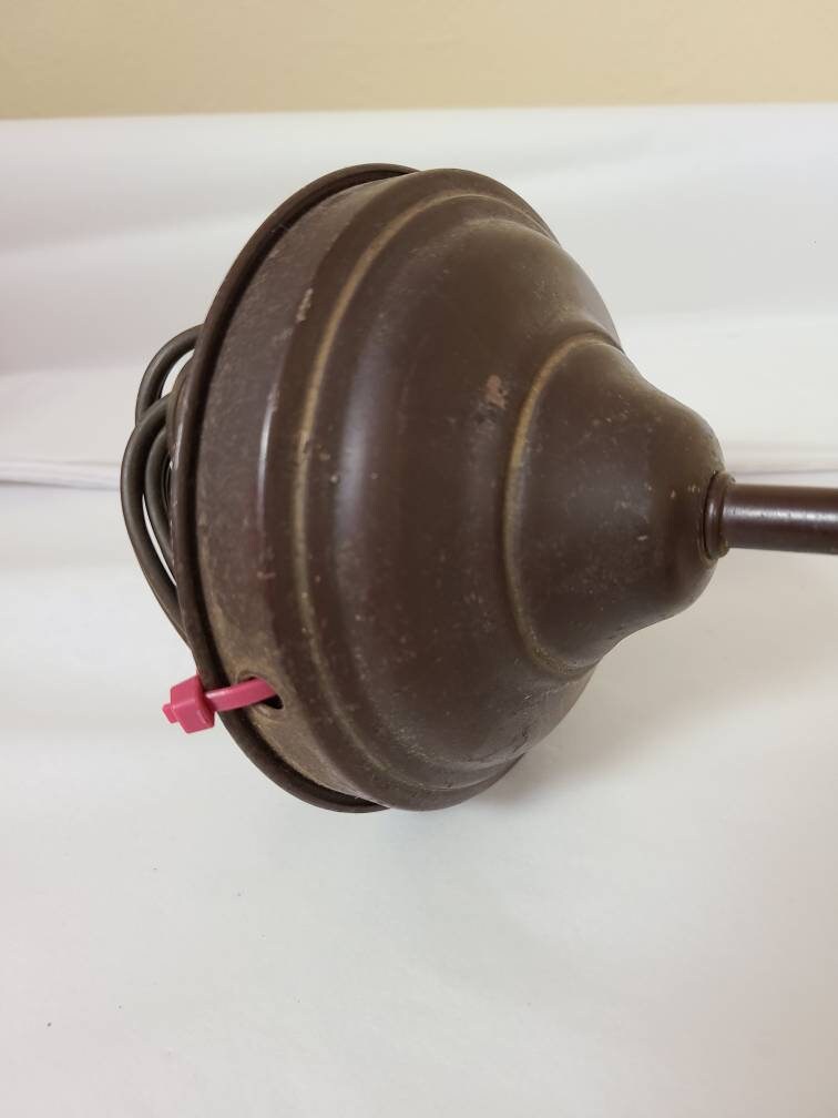 Vintage Ornate Brown Wall Sconce