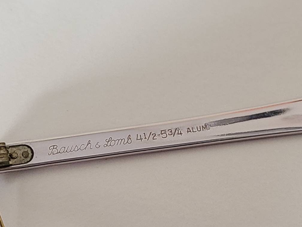 Bausch and Lomb Cat Eye Aluminum Ladies Frames