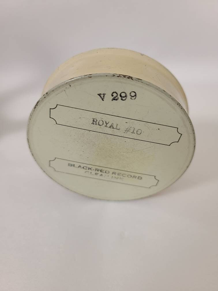Royal Typewriter Ribbon Tin