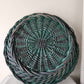 Woven Vine Basket Turquoise