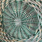 Woven Vine Basket Turquoise
