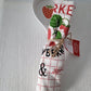 Strawberry Spoon Rest and Tea Towel Set